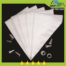 Mua Túi Bắt Kem Nilong Trang Trí Làm Bánh Kem Sinh Nhật Bông Lan Set 100 Chiếc Tiệm Bánh - TBK100P