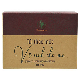 Thảo Dược Xông Vùng Kín Cho Mẹ Bầu Và Sau Sinh (10 túi/ 10 lần xông) Wonmom