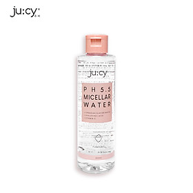 Nước tẩy trang không cồn Ju:cy pH5.5 Micellar Water 210ml