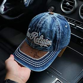 Nón kết, mũ lưỡi trai Ông Địa Style phối vải jeans form đẹp thời trang cao cấp đường phố