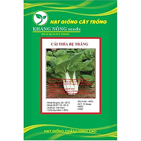 Hạt giống rau cải thìa cao sản ( cải bẹ trắng ) KNS3386 - gói 10gram