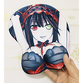 Bàn di chuột 3D silicone hình Tokisaki Kurumi - Date A Live ( mẫu giao ngẫu nhiên)