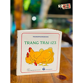 (Sách tương tác, minh họa in màu) TRANG TRẠI 123 - Nhiểu tác giả - TruonPhuongbooks – bìa mềm