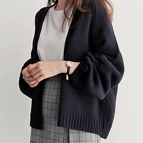 Áo khoác cardigan len dày cho nữ