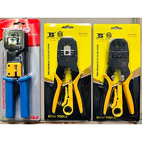 Mua Kìm mạng BOSI/Kìm Bấm Hạt Xuyên Thấu  - Hàng chính hãng