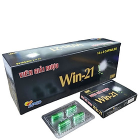 Viên uống giải say WIN 21 - Hộp lớn (14 hộp nhỏ 4 viên) - Hộp 4 viên