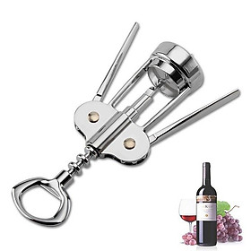 Mua MỞ R.ƯỢU VANG - KHUI NẮP R.ƯỢU VANG INOX ĐA NĂNG SÁNG BÓNG CHỐNG HAN RỈ
