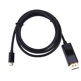 Cáp chuyển usb Type-c ra HDMI dài 1m8 cho Macbook, Surface, Dell, Samsung