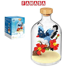 Đồ Chơi Lắp Ráp Thế Giới Động Vật - Chim Hỷ Tước - Wise Hawk 6068 (2851)