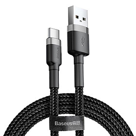 Mua Cáp sạc nhanh  truyền dữ liệu tốc độ cao Baseus Cafule Type C cho Samsung- Hàng Chính Hãng
