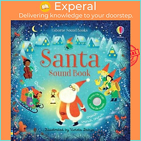 Sách - Santa Sound Book by Sam Taplin (UK edition, paperback)
