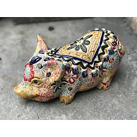 Mua HEO BÁCH HOA GỐM SỨ TRANG TRÍ