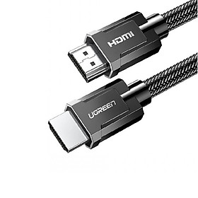 Cáp Ultra HDMI 2.0 2M 16Gbps 8K  màu đen 4k@60hz Ugreen 70324 HD136 Hàng Chính Hãng