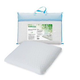 Mua Ruột gối cao su thiên nhiên size 37x57+13cm Hometex chính hãng êm ái vô cùng