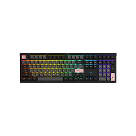 Mua Bàn phím cơ AKKO MonsGeek MG108 Black&Pink (RGB / AKKO sw v3) - Hàng Chính Hãng