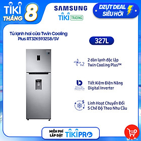 Tủ Lạnh Samsung Inverter RT32K5932S8/SV (319L)