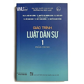 Hình ảnh Giáo Trình Luật Dân Sự Tập 1 - Phần Chung (PGS.TS. Ngô Huy Cương)