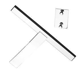 Window Squeegee Hand Held Cleaning Shower Glass Mirror Cleaner Smear Free