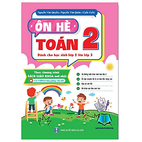 Hình ảnh Sách - Ôn Hè Toán 2 - Dành cho học sinh lớp 2 lên lớp 3