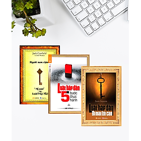 Combo 3 cuốn: Người Nam Châm - Bí Mật Của Luật Hấp Dẫn + Luật Hấp Dẫn - 5 Bước Thực Hành + Luật Hấp Dẫn Bí Mật Tối Cao ( Bộ sách Kinh tế hay) - Châm