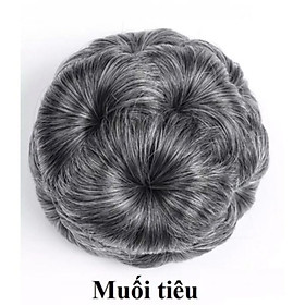 Búi tóc giả cho người già số lượng lớn