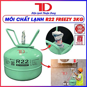 Mua Môi chất lạnh R22 FREEZY 3Kg Hàng Chính hãng - Điện Lạnh Thuận Dung