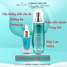 Serum Dr Lacir - Serum Tinh Thể Vàng Dr lacir Crystal Serum Dưỡng ẩm, Cung cấp dưỡng chất cho da (Chính Hãng Dr Lacir) - 50ML