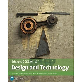 Sách - Edexcel GCSE (9-1) Design and Technology Student Book by Mark Wellington (UK edition, paperback)