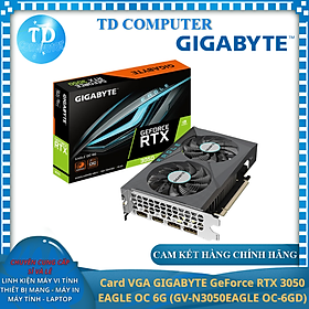 Mua Card màn hình VGA GIGABYTE GeForce RTX 3050 EAGLE OC 6G (GV-N3050EAGLE OC-6GD) - Hàng chính hãng Viên Sơn phân phối