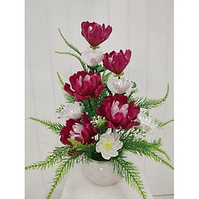 Mua Hoa để bàn cao 35cm