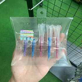 Tee golf dài cao cấp nhựa điều chỉnh được chiều cao để được ở cả góc nghiêng trên mặt đất loại 3 chiếc TG099