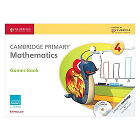 [Download Sách] Cambridge Primary Mathematics 4: Games Book with CD-ROM