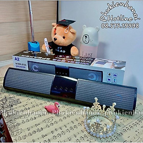 Mua Loa Bluetooth Speaker A2 PKH242   Thiết kế dáng dài 2 loa   Âm thanh sống động
