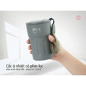 Bình giữ nhiệt inox có phin lọc iMat 380ml / 500ml / 1200ml / 1500ml / 2000ml Dùng ủ, giữ nhiệt, sản phẩm làm Inox 304