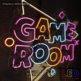 Mua Đèn Led Neon Chữ GAME ROOM Nhiều Màu - GAME ROOM LED Neon Sign ...
