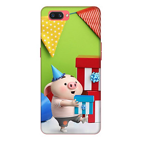 Ốp lưng điện thoại Realme C1 hình Heo Con Tặng Quà