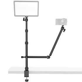Mua Chân Đế Kẹp Bàn Kèm Hai Tay Cầm Xoay 360 Độ Hỗ Trợ Cho Quay Review  Làm Đẹp ULANZI LS11 - Hàng Chính Hãng