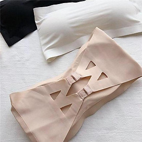 Áo bra không dây có đệm ngực 2 móc Cài Sau