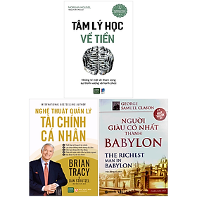 Sách - Combo Sách Hiểu Tiền, Quản Tiền và Dùng Tiền (Bộ 3 Cuốn)