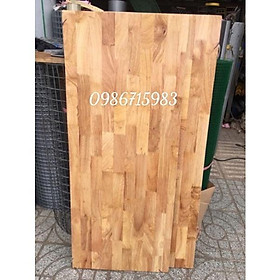 Mua gỗ ghép cao su làm bàn kệ… kt 60x80x18mm