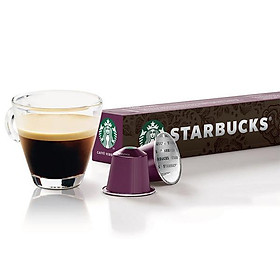 Viên cà phê tổng hợp Starbucks Forona (10 viên/ hộp; thích hợp cho máy pha cà phê viên nén Nespresso)
