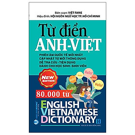 Sách - Từ Điển Anh-Việt 80.000 Từ (Tái Bản 2025) - hong duc