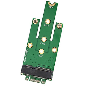 mSATA PCI-E 3.0 SSD to  M.2 B  Interface Adapter Card for Desktop PC