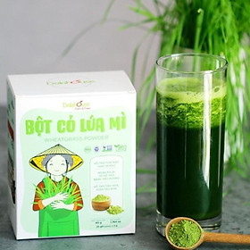 Bột cỏ lúa mì hữu cơ Dalahouse nguyên chất sấy lạnh 60gr tốt cho tim mạch