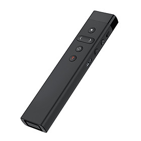 PR3 2.4G Laser Pointer Remote Control Wireless Presenter Pointer Pen Voice Typing Translation for Office Presentation