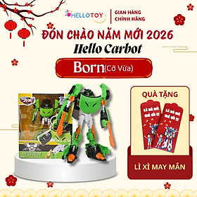 Đồ Chơi Mô Hình Lắp Ráp Xe Hơi Biến Hình HELLO CARBOT Born (Cỡ Vừa)