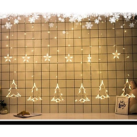 Dây đèn led trang trí Màng thả cây thông