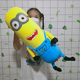 GỐI ÔM MINION VẢI NHUNG MỊN CAO CẤP CHO BÉ 2 TUỔI