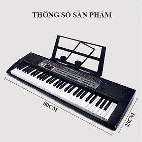 Mua Đàn Organ Woim MQ-6136 61 Phím Kèm Micro Cho Người Mới Bắt Đầu