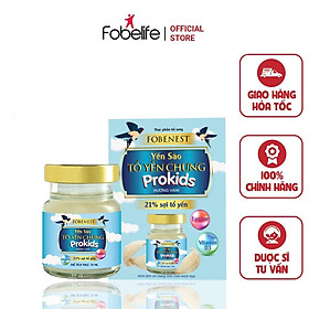 Hộp Yến Sào Tổ Yến Chưng Hương Vani 21% Yến Dành Cho Trẻ Em Prokids